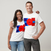 T-shirt chemise de logo de dit (Unisexe)