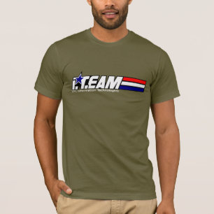 T-shirt chemise de logo de GIJoe d'iTeam