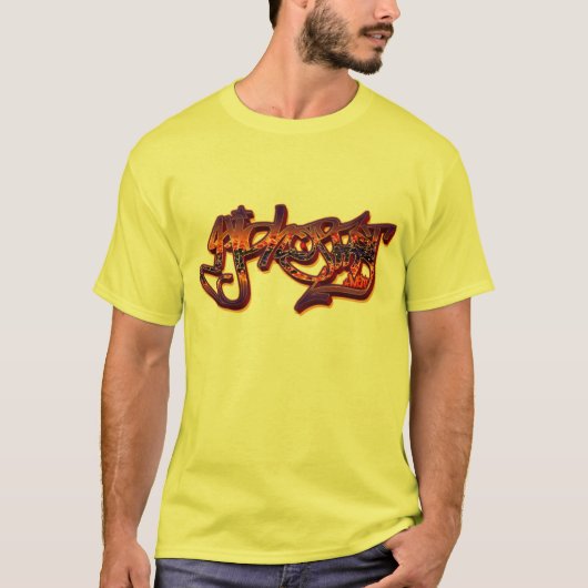 T-shirt Chemise de logo de HipHop (Devant)