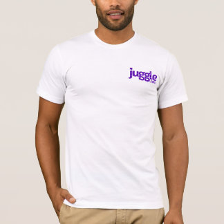 T-shirt chemise de logo de Juggle.com