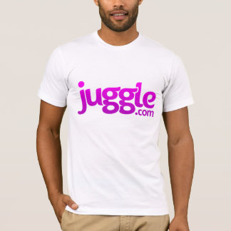 T-shirt chemise de logo de Juggle.com