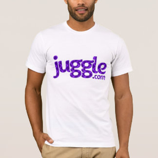 T-shirt chemise de logo de Juggle.com