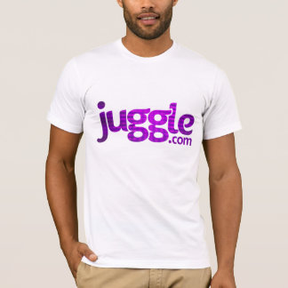 T-shirt chemise de logo de Juggle.com