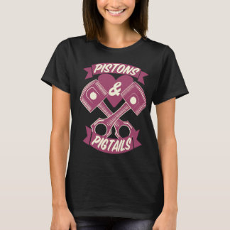 T-shirt Chemise de logo de pistons et de tresses