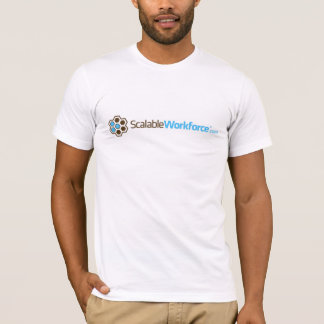 T-shirt chemise de logo de ScalableWorkforce.com