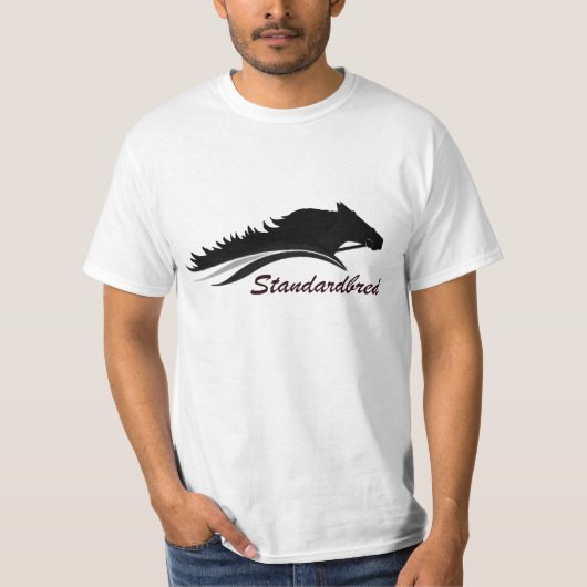 T-shirt Chemise de logo de Standardbred (Devant)