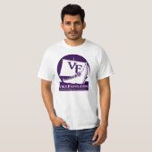 T-shirt Chemise de logo de VikeFans (Devant entier)