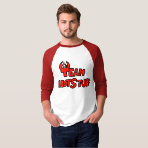 T-shirt Chemise de logo d'élément combustible d'équipe