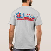 T-shirt Chemise de logo d'hexagone (Dos)