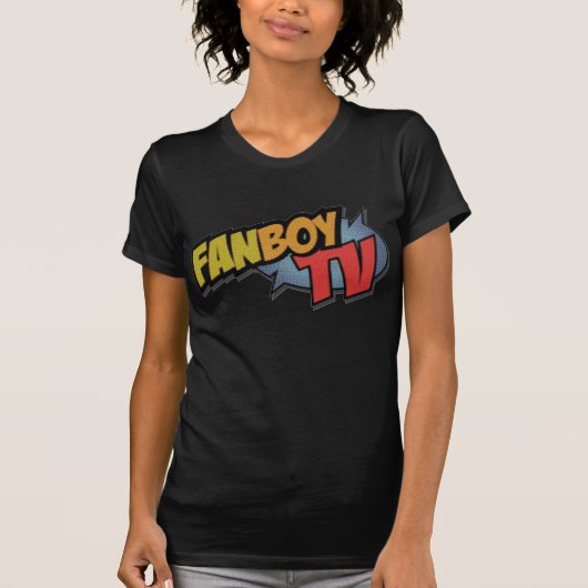 T-shirt Chemise de logo du Fanboy TV (Devant)