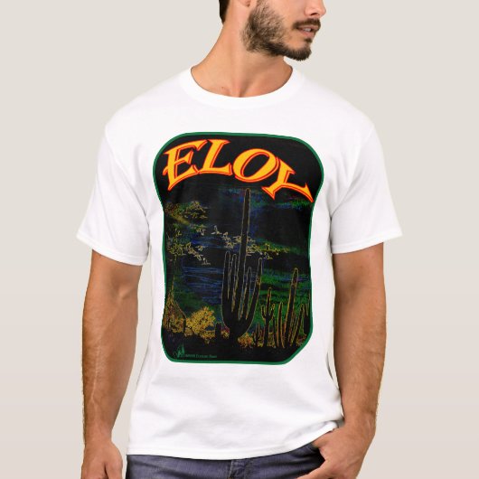 T-shirt Chemise de lune d'Eloy AZ (Devant)