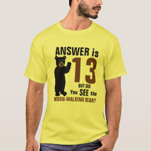 T-shirt Chemise de Lune-Marche d'ours