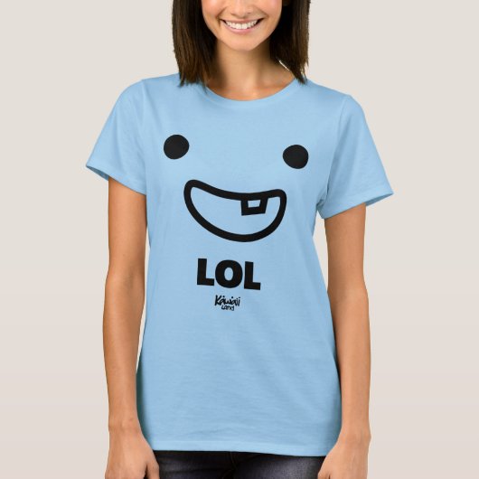 T-shirt Chemise de l'usage LOL de canneberge (Devant)