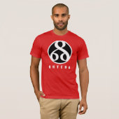 T-SHIRT CHEMISE DE LUXE ROUGE D'UKTENA (Devant entier)