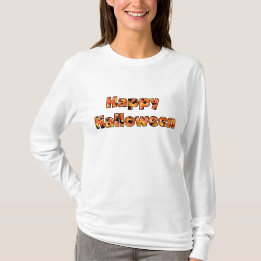 T-shirt Chemise de maïs d'Halloween (Devant)