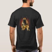 T-shirt Chemise de Malinois de gargouille (Dos)
