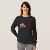 T-shirt Chemise de Malte (Devant entier)