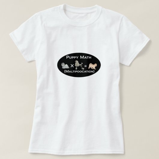 T-shirt Chemise de Maltipoocation (Design devant)