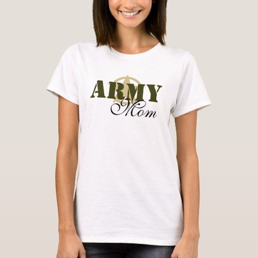 T-SHIRT CHEMISE DE MAMAN D'ARMÉE (Devant)