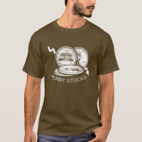 Chemise de marché boursier de penny