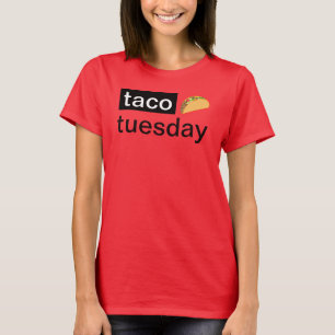 T-shirt Chemise de mardi de taco