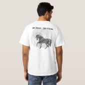 T-shirt Chemise de maréchal-ferrant (Dos entier)