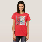 T-shirt Chemise de mariée - Customisée (Devant entier)