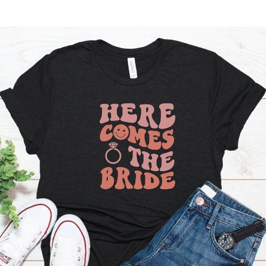 T-shirt Chemise de mariée Funny Bachelorette