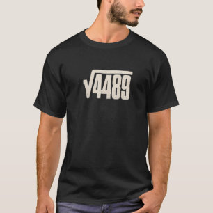 T-shirt Chemise de maths mème drôle 6 7