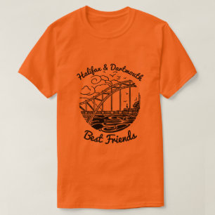 T-shirt Chemise de meilleurs amis de Halifax Dartmouth la