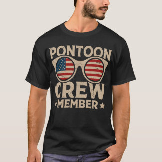 T-shirt Chemise de membre d'équipage de ponton