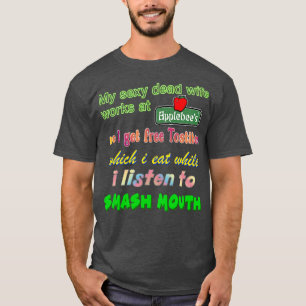 T-shirt Chemise de mème à bouche à mâchoire ciblée