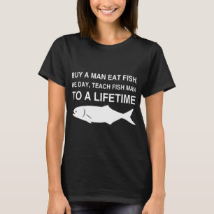 T-shirt Chemise de mème de blague de poisson drôle avec ci