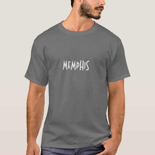 T-shirt Chemise de Memphis (Devant)