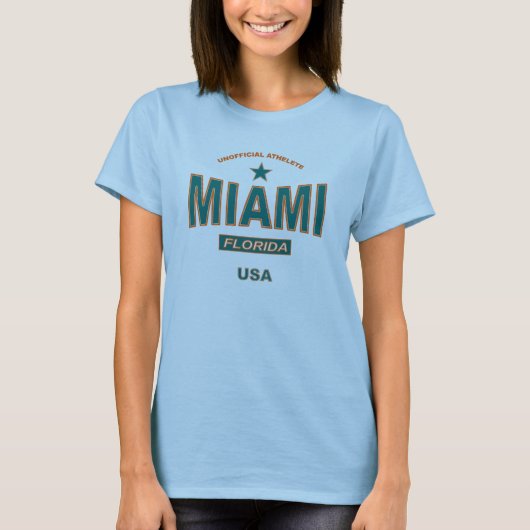 T-shirt Chemise de Miami (Devant)