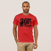 T-shirt Chemise de Miami (Devant entier)