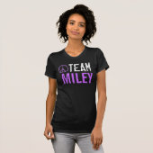 T-shirt Chemise de Miley d'équipe (Devant entier)