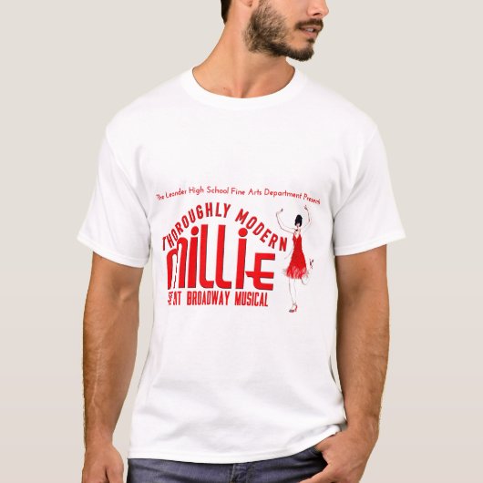 T-shirt Chemise "de Millie complètement moderne" (Devant)