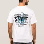 T-shirt Chemise de ministère d'été (Dos)