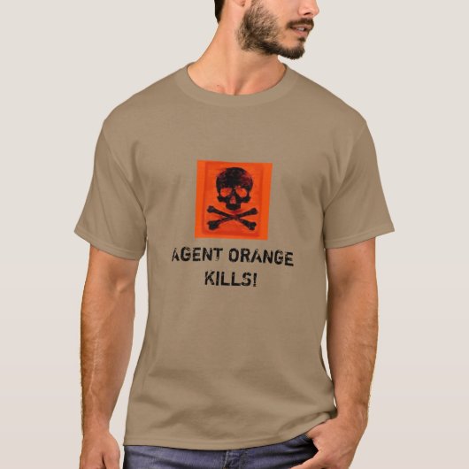 T-shirt Chemise de mises à mort d'Agent Orange (Devant)
