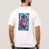 T-shirt Chemise de mobile de pastèque de denim (Dos)