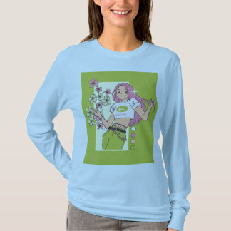 T-shirt Chemise de mode pour femmes | Manches élégantes et