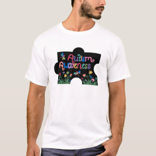 T-shirt Chemise de morceau de sensibilisation sur
