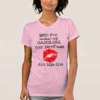 Chemise de Motocross Dirt Bike Make-Up Mud