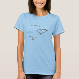 T-shirt Chemise de mouettes