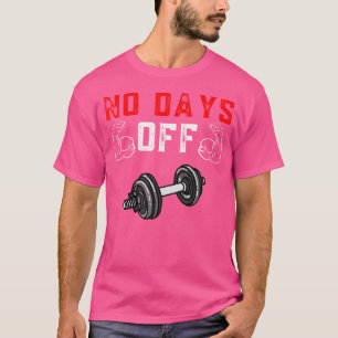 T-shirt Chemise de musculation sans jours de repos Drôle d