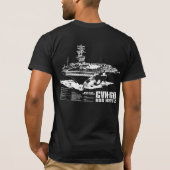T-shirt Chemise de Nimitz de porte-avions (Dos)