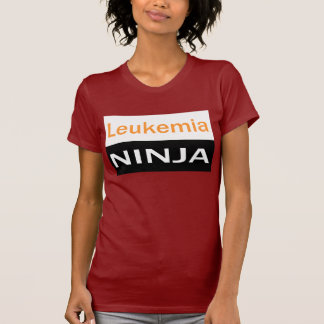 T-shirt Chemise de Ninja de leucémie de traitement