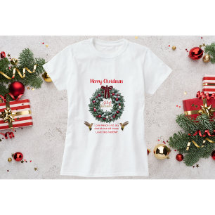 T-shirt Chemise de Noël Colibri-Amour les uns les autres