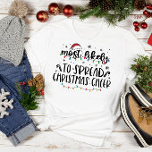 T-shirt Chemise de Noël Familiale La Plus Probable
